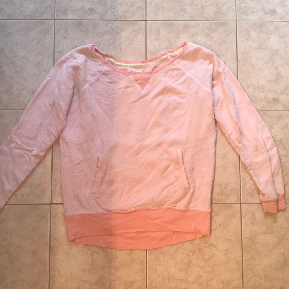 Light pink aerie crewneck sweatshirt